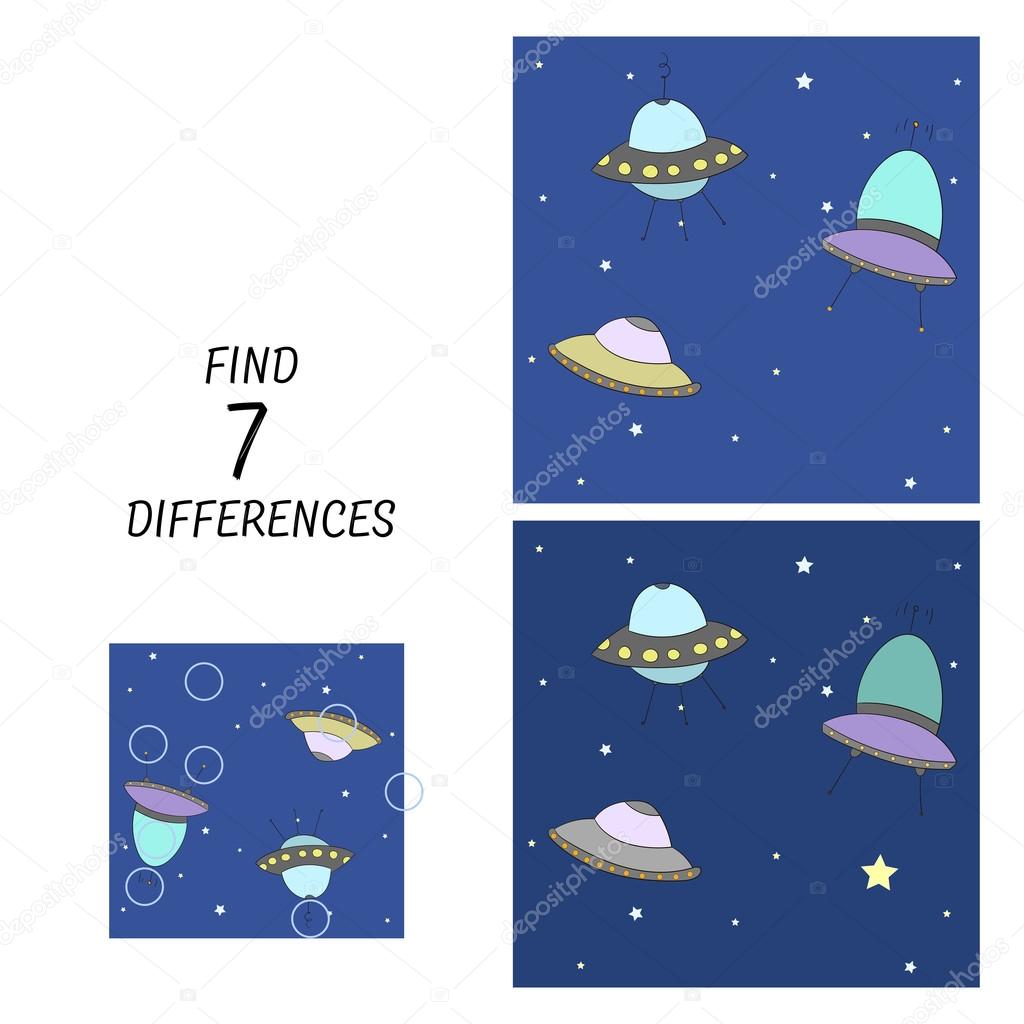 Educational game  find the differences
