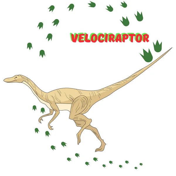 Καρτούν εικονογράφηση φορέα δεινόσαυρος — Διανυσματικό Αρχείο