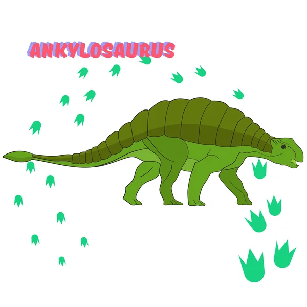 Καρτούν εικονογράφηση φορέα δεινόσαυρος — Διανυσματικό Αρχείο