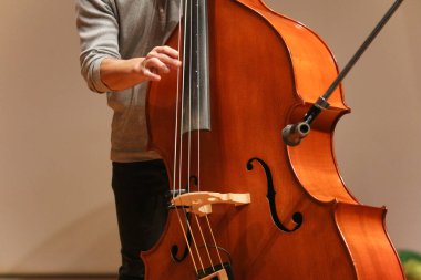 kontrbas oynamak adam