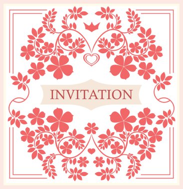 Çiçek süsler: davetiyeli.