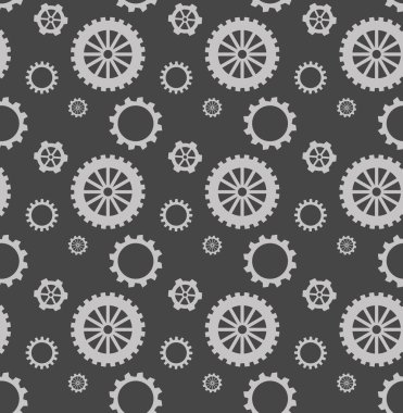 Vektör desen gears ile.