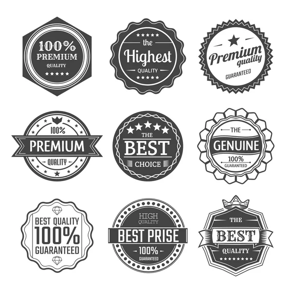 Premium Quality Badges Stock Vector Image by ©Rometl6 #41272241