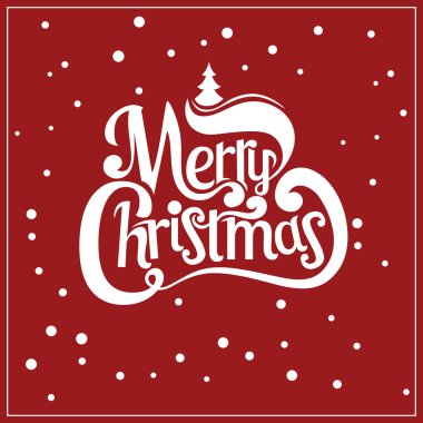 Noel ve yılbaşı tebrik kartı. vektör çizim.