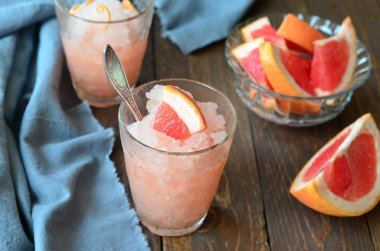 Greyfurt Granita, tatlı dondurulmuş