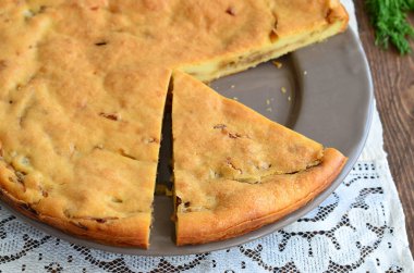 Lahana ve soğan pasta