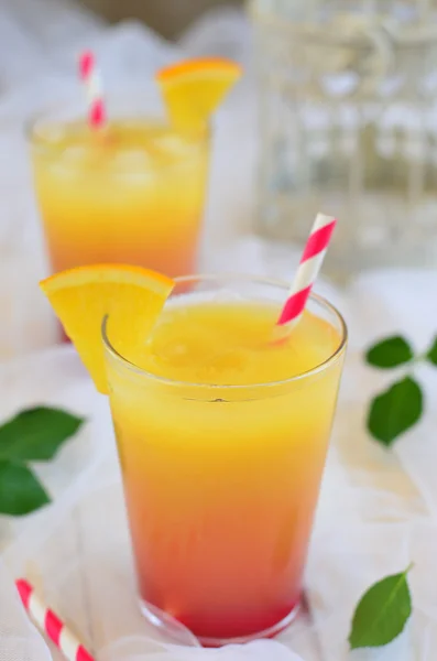 Cóctel Tequila Sunrise — Foto de Stock