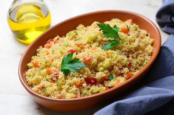 Lezzetli vejetaryen kuskus