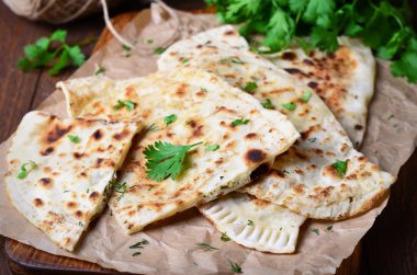 Gözleme otlar ile