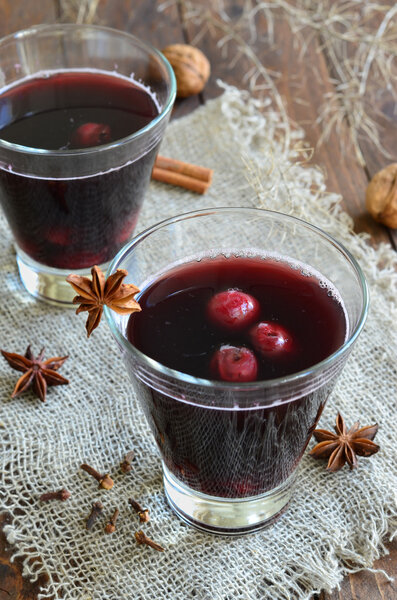 Cherry Drink; Mulled Wine