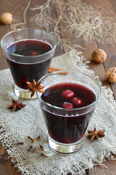 Cherry Drink; Mulled Wine