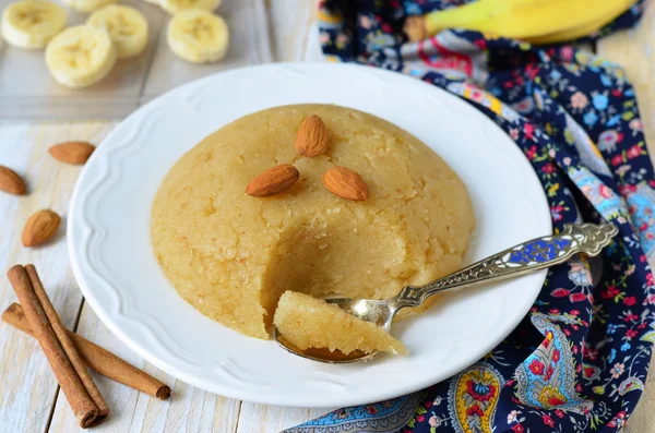 Sobremesa Halava, Cozinha indiana — Fotografia de Stock