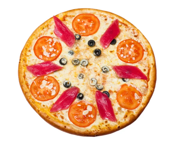 참치 피자 — 스톡 사진