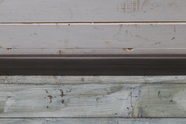 Bordi di legno battiscopa — Foto Stock