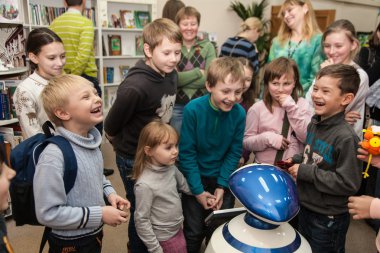 Moskova, Rusya. Kütüphane