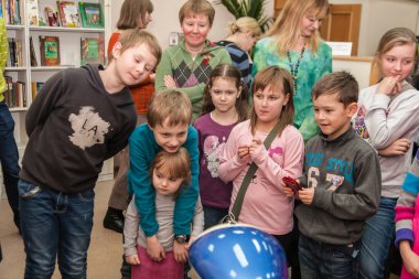 Moskova, Rusya. Kütüphane