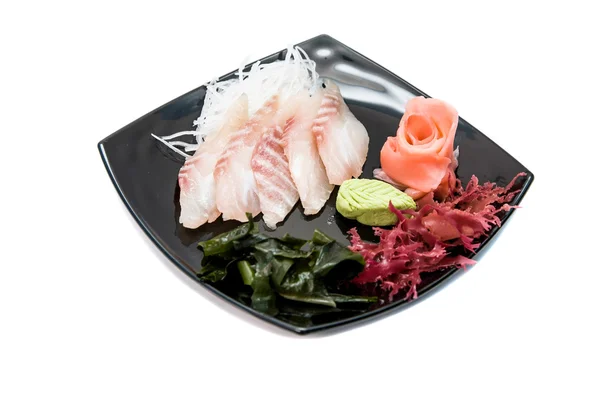 Sea bass Sashimi — Stock Photo, Image