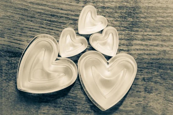 Sevgililer Günü için kalpler