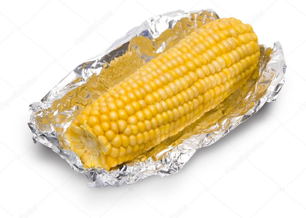 Vegetarian food - boiled corn