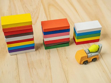 İş içeriği için domino renk grafiği.