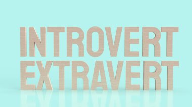 Arkaplan 3d oluşturma için içe dönük ve iade edilmiş metin.