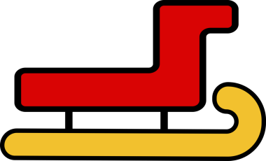 Tatil ya da kutlama konsepti için Noel simgesi.