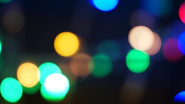 Bokeh 'in arkaplan görüntüsü ya da tatil zamanı konsepti