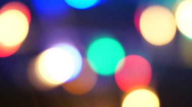 Bokeh 'in arkaplan görüntüsü ya da tatil zamanı konsepti