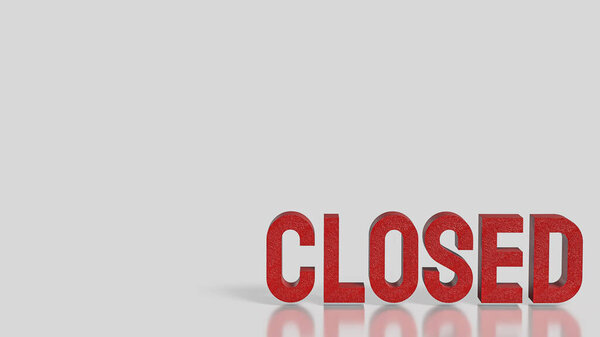 Красный закрыт на белом фоне.