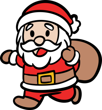 Noel Baba ve Kardan Adam çizgi film ikonları. Noel süslemeleri, tatil grafikleri, şenlik tasarımları, tebrik kartları ve mevsimsel dijital projeler için mükemmel..