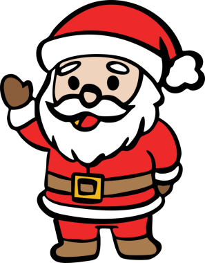 Noel Baba ve Kardan Adam çizgi film ikonları. Noel süslemeleri, tatil grafikleri, şenlik tasarımları, tebrik kartları ve mevsimsel dijital projeler için mükemmel..