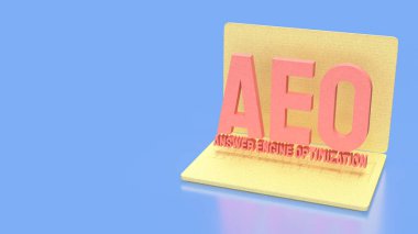 Bir dizüstü bilgisayarda gösterilen Yanıt Motoru Optimizasyonu 'nun 3 boyutlu çizimi, yapay zeka destekli arama, semantik cevaplar ve modern teknoloji ortamında gelecek odaklı dijital pazarlama stratejilerini temsil etmektedir..