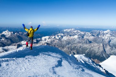 Elbrus üst kısmında