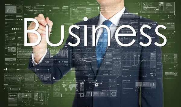 ビジネス概念。いくつかの図とのビジネス — ストック写真