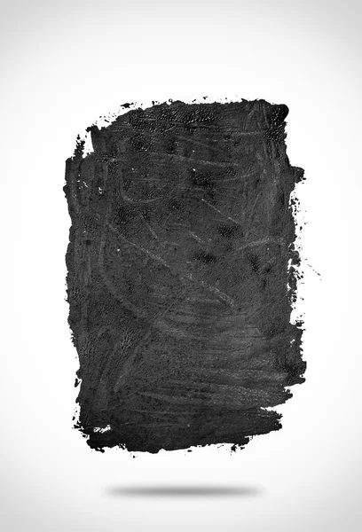 Grunge peinture noire fond abstrait — Photo