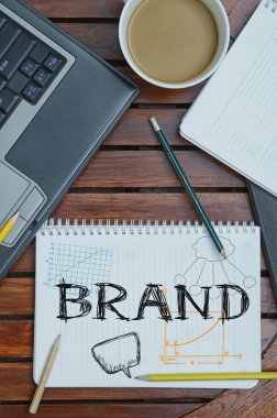 iş yeri ile defter ile ilgili Not: marka 