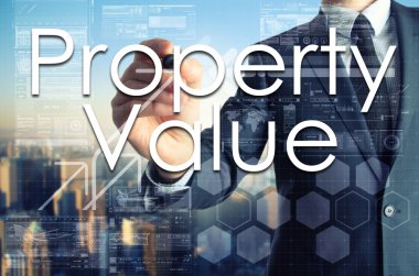 Saydam arka plan şehirde kurula yazılı iş adamı