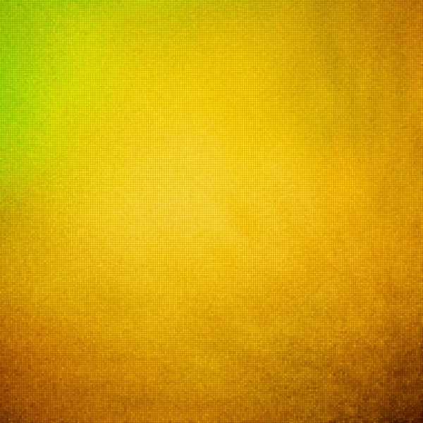 Fond jaune abstrait fait de petits carrés — Photo