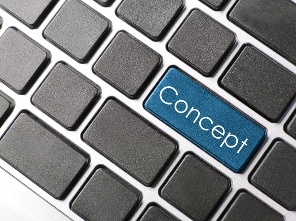 Concept, a message on enter key of computer keyboard. — Stock Photo, Image