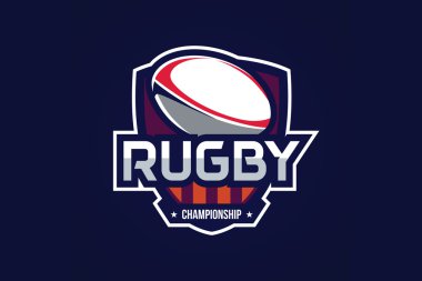 Rugby Logo Rozet