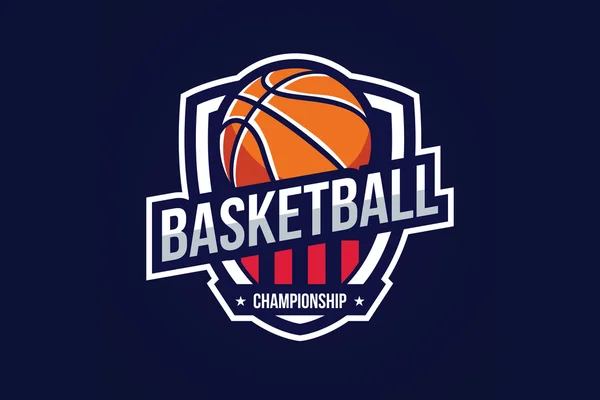 Basketbol logo rozet