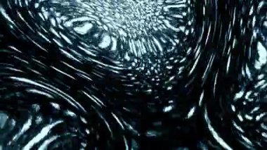 Daha parlak bir merkezin etrafında toplanmış, donuk, hücre benzeri şekiller.