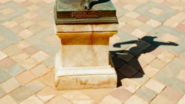 POMPEII (Pompei), İtalya, 16 APRIL 2024 - Faun Hanedanı (Casa del Fauno), Pompeii, Napoli, Campania, İtalya, M.S. 79 yılında Vesuvius tarafından gömülen antik Roma kenti