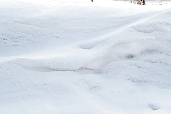 Beautiful winter landscape with snow — Stock Photo, Image