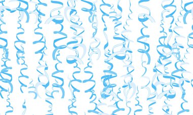 Beyaz arka plan üzerinde çok renkli kıvırma akış