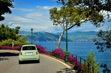 Güzel yoldan Santa Margherita Portofino için