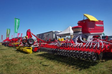 Ternopil bölgesi, Ukrayna - 20 Haziran 2024 - Tarım sergisi 