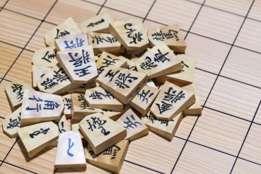 Shogi go oyunu.
