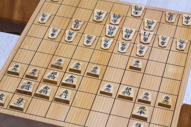 Shogi go oyunu.