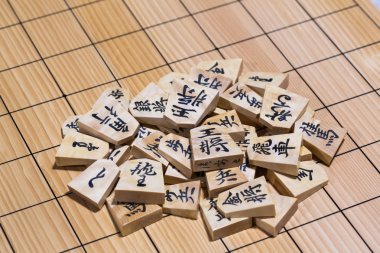 Shogi go oyunu.
